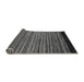 Sideview of Abstract Gray Modern Rug, abs5501gry