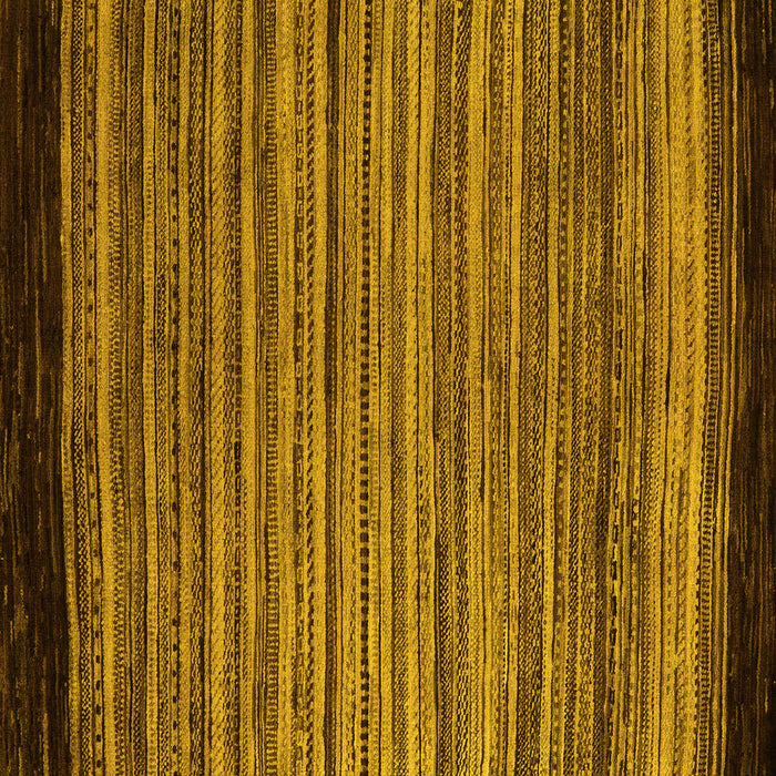 Square Abstract Yellow Modern Rug, abs5501yw