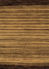 Abstract Brown Modern Rug, abs5501brn