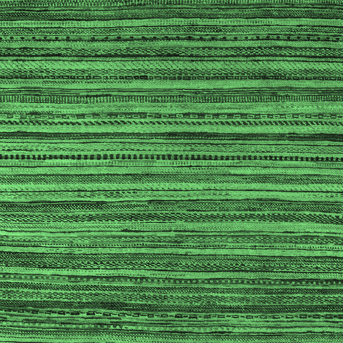 Machine Washable Abstract Emerald Green Modern Area Rugs, wshabs5501emgrn