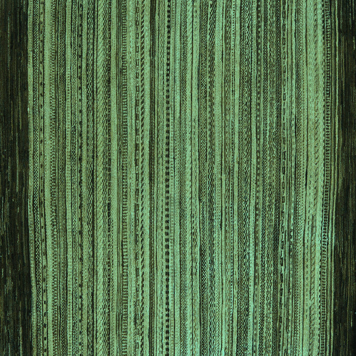 Square Abstract Turquoise Modern Rug, abs5501turq