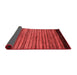 Abstract Red Modern Area Rugs