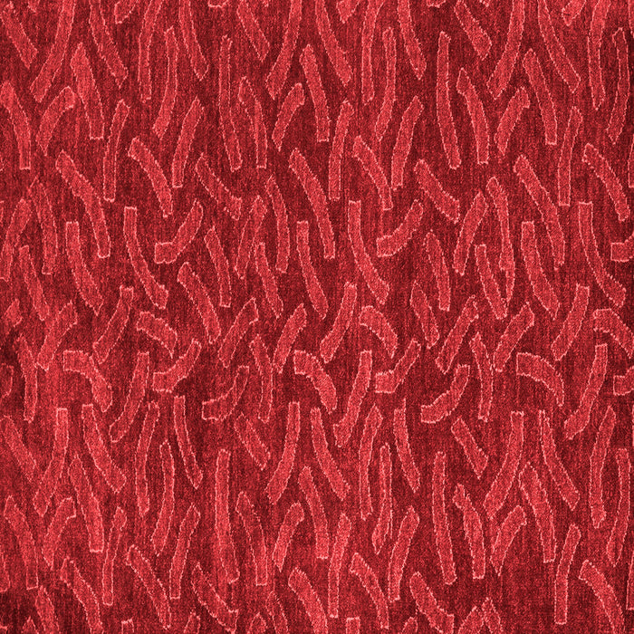 Machine Washable Abstract Red Modern Rug, wshabs5502red