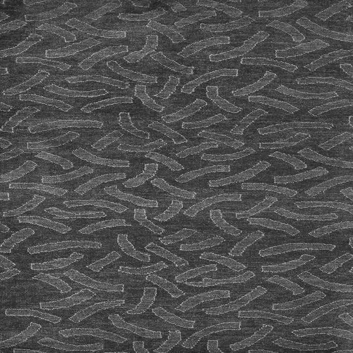 Square Machine Washable Abstract Gray Modern Rug, wshabs5502gry