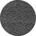 Round Abstract Gray Modern Rug, abs5502gry