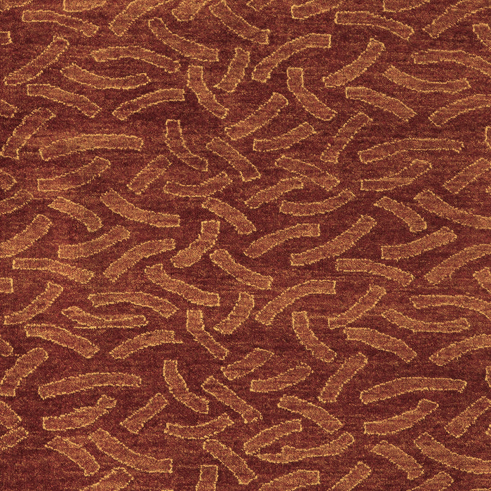 Abstract Brown Modern Rug, abs5502brn