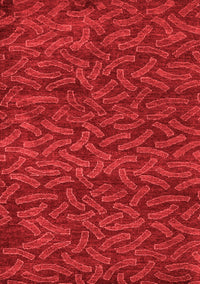 Abstract Red Modern Rug, abs5502red