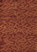 Machine Washable Abstract Brown Modern Rug, wshabs5502brn