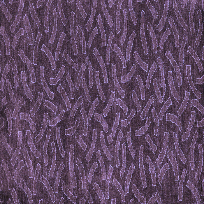 Square Abstract Blue Modern Rug, abs5502blu