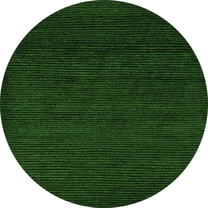 Round Oriental Green Modern Rug, abs5503grn