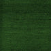 Square Machine Washable Oriental Green Modern Area Rugs, wshabs5503grn