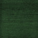 Square Machine Washable Oriental Emerald Green Modern Area Rugs, wshabs5503emgrn