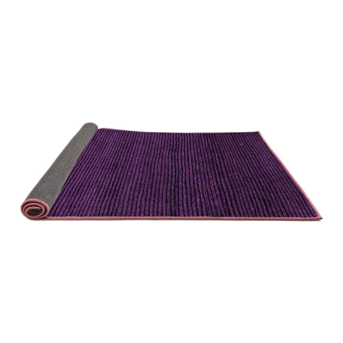 Sideview of Oriental Purple Modern Rug, abs5503pur