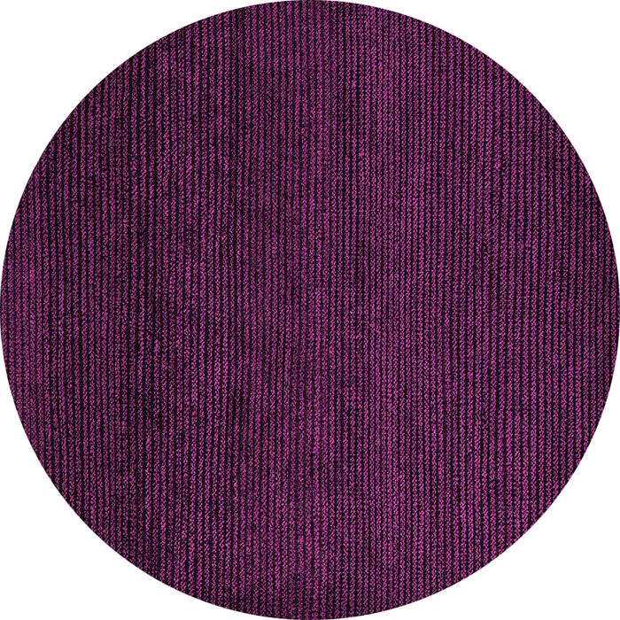 Round Machine Washable Oriental Pink Modern Rug, wshabs5503pnk