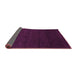 Sideview of Oriental Pink Modern Rug, abs5503pnk