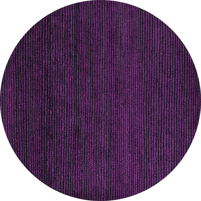 Round Oriental Purple Modern Rug, abs5503pur