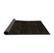 Sideview of Abstract Chocolate Brown Oriental Rug, abs5504