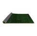 Sideview of Oriental Green Modern Rug, abs5504grn