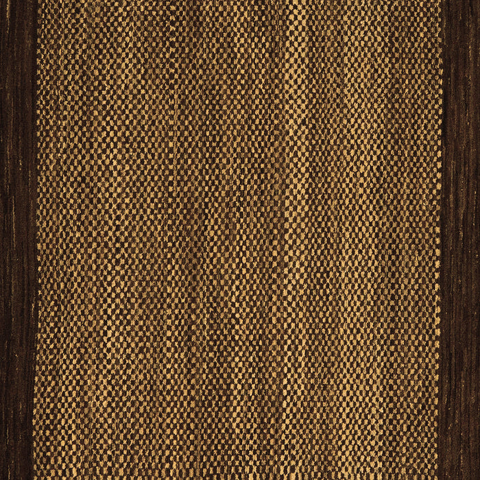Square Oriental Brown Modern Rug, abs5505brn
