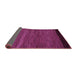Sideview of Oriental Pink Modern Rug, abs5505pnk