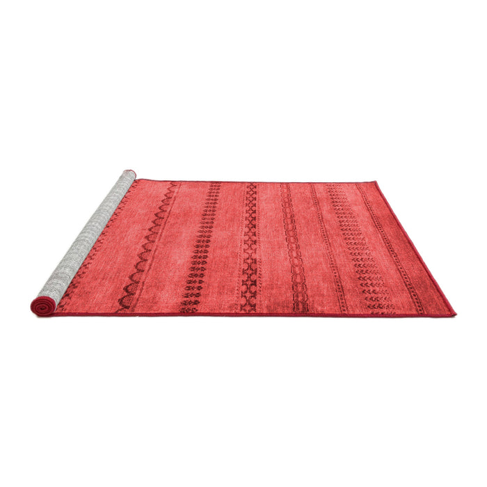 Modern Red Washable Rugs