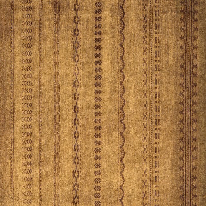 Square Oriental Brown Modern Rug, abs5506brn