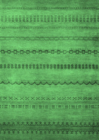 Oriental Emerald Green Modern Rug, abs5506emgrn