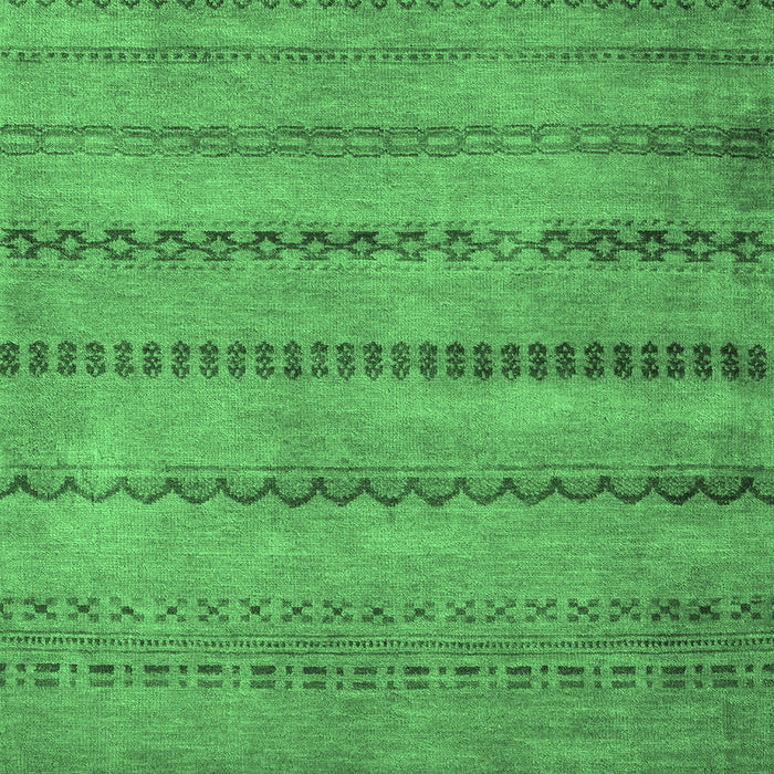 Oriental Emerald Green Modern Rug, abs5506emgrn