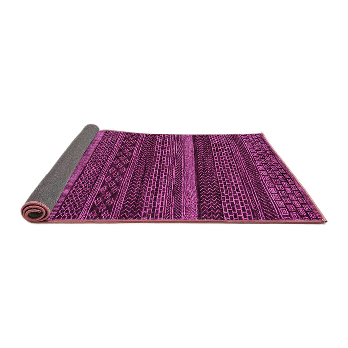 Sideview of Oriental Pink Modern Rug, abs5507pnk