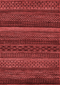 Oriental Red Modern Rug, abs5507red