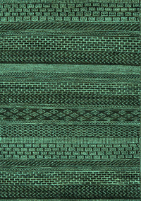 Oriental Turquoise Modern Rug, abs5507turq