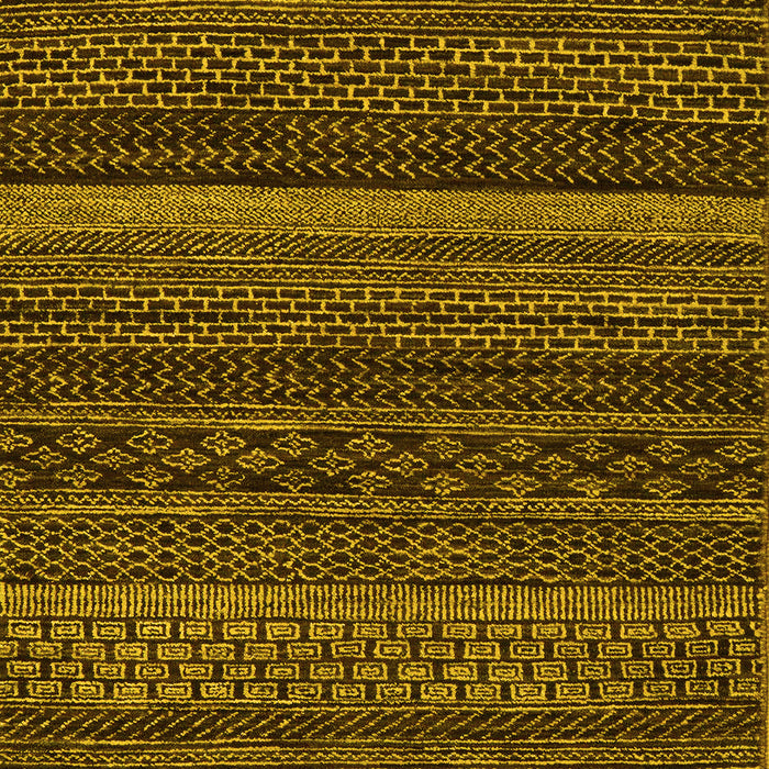 Oriental Yellow Modern Rug, abs5507yw
