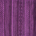 Square Oriental Purple Modern Rug, abs5507pur