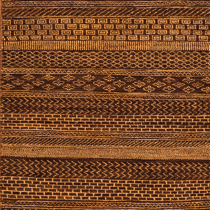 Machine Washable Oriental Orange Modern Area Rugs, wshabs5507org