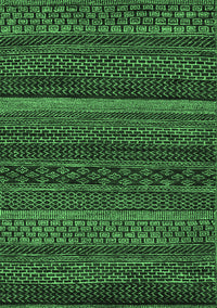 Oriental Emerald Green Modern Rug, abs5507emgrn