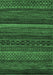 Oriental Emerald Green Modern Rug, abs5507emgrn