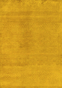 Oriental Yellow Modern Rug, abs5508yw