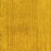 Square Oriental Yellow Modern Rug, abs5508yw