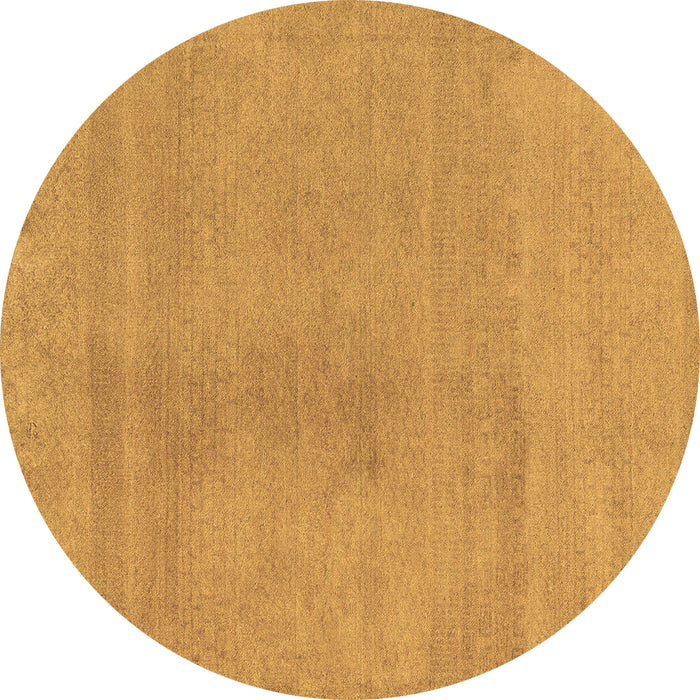 Round Oriental Brown Modern Rug, abs5508brn