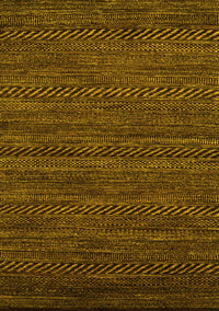 Oriental Yellow Modern Rug, abs5509yw