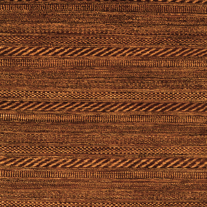 Machine Washable Oriental Orange Modern Area Rugs, wshabs5509org