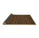 Sideview of Oriental Brown Modern Rug, abs5509brn