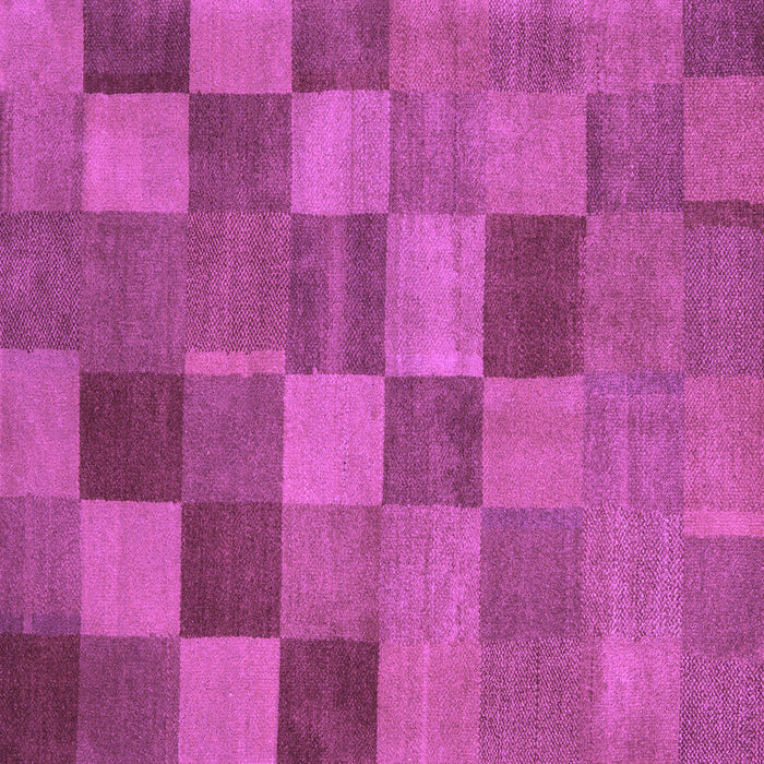 Square Machine Washable Oriental Purple Modern Area Rugs, wshabs5510pur