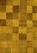 Oriental Yellow Modern Rug, abs5510yw