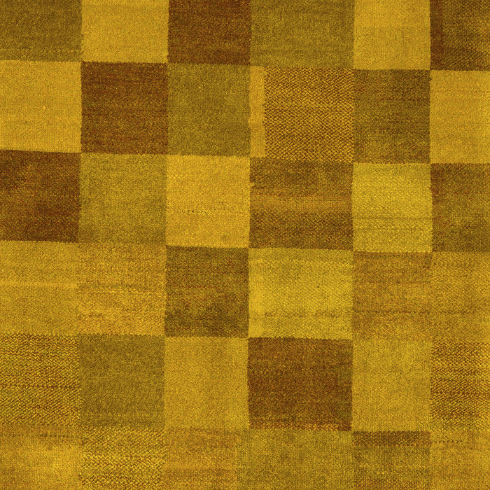 Oriental Yellow Modern Rug, abs5510yw