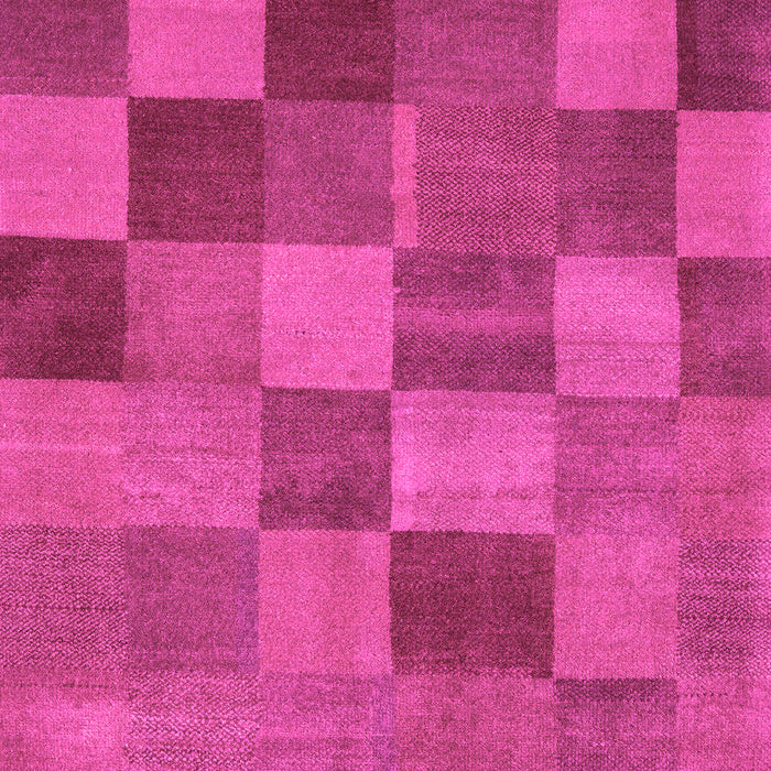 Machine Washable Oriental Pink Modern Rug, wshabs5510pnk