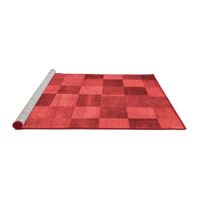 Modern Red Washable Rugs