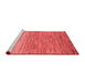 Modern Red Washable Rugs