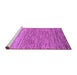 Sideview of Machine Washable Oriental Purple Modern Area Rugs, wshabs5511pur