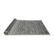 Sideview of Oriental Gray Modern Rug, abs5511gry